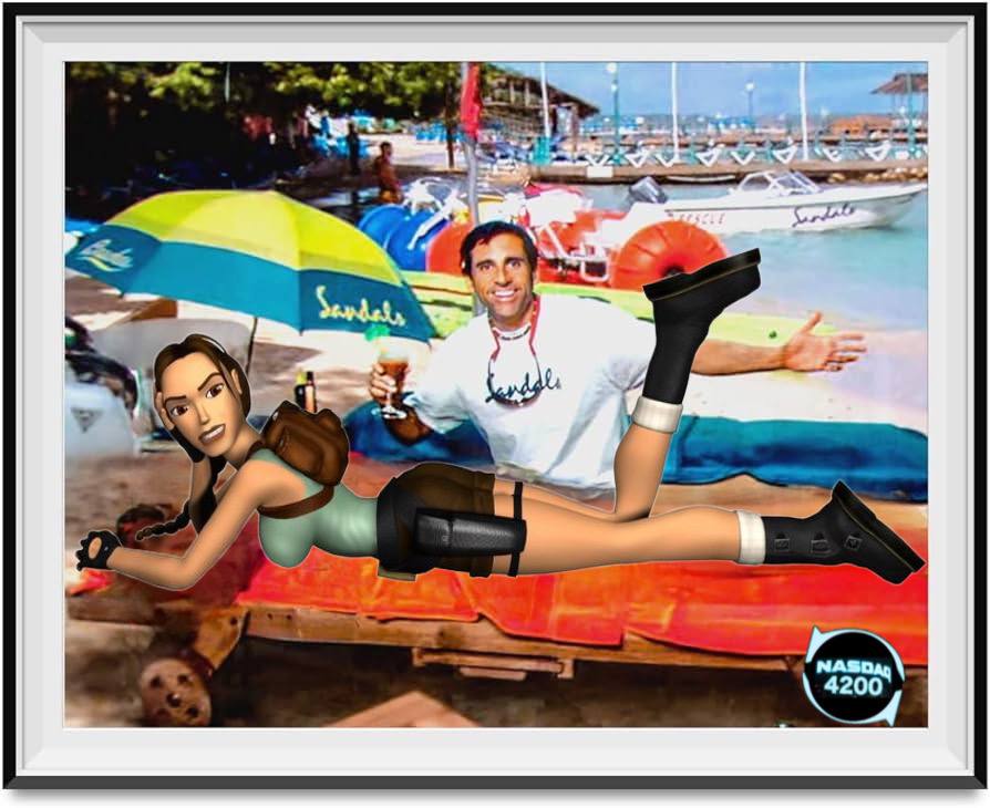 Will you fumble it all here

Sell on DUMPS

Or hold $NASDAQ like the true chad and Lara enjoyer

And be like this next summer on the bahamas when it flips the boomer's Nasdaq market cap of 25 billion?