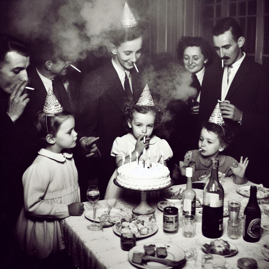 pixfor6's tweet image. Vintage photos of child&apos;s birthday party in the 40s
#vintage #birthday #party #child #40s #oldtime #cigarette #smoking #familyfun #family