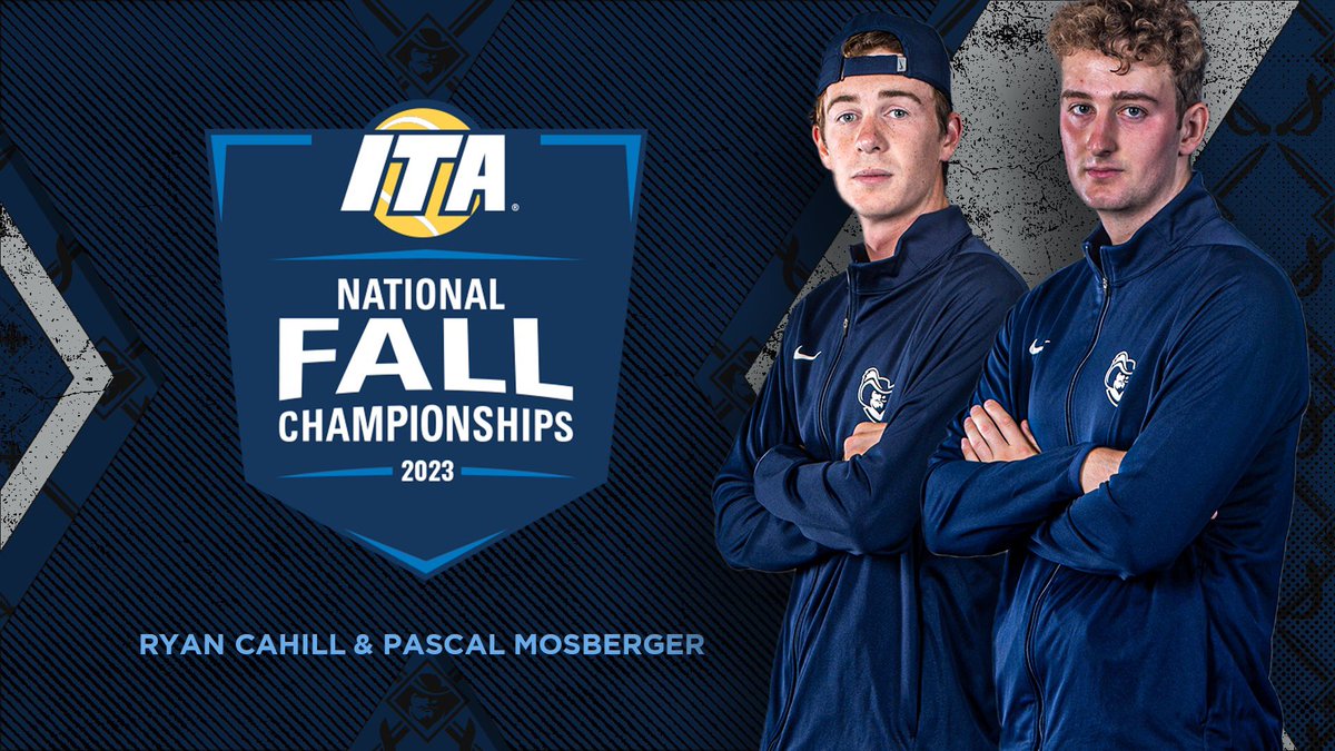 XavierMTEN's tweet photo. 👏 👏 👏 Ryan Cahill and Pascal Mosberger were selected to the @ITA_Tennis National Fall Championships!

#LetsGoX https://t.co/llijqntBvj