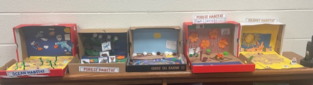 LOVlibrarylady's tweet photo. @AshleyBarkley @LovettsvilleES @LTextoris @ElissaMoritz  Check out these amazing habitats 2nd gr Ss created in the innovation lab! https://t.co/xBuBXmUbB2