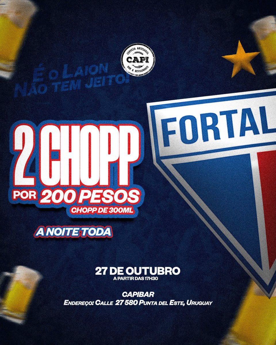 CAPIBAR a partir de 17h30