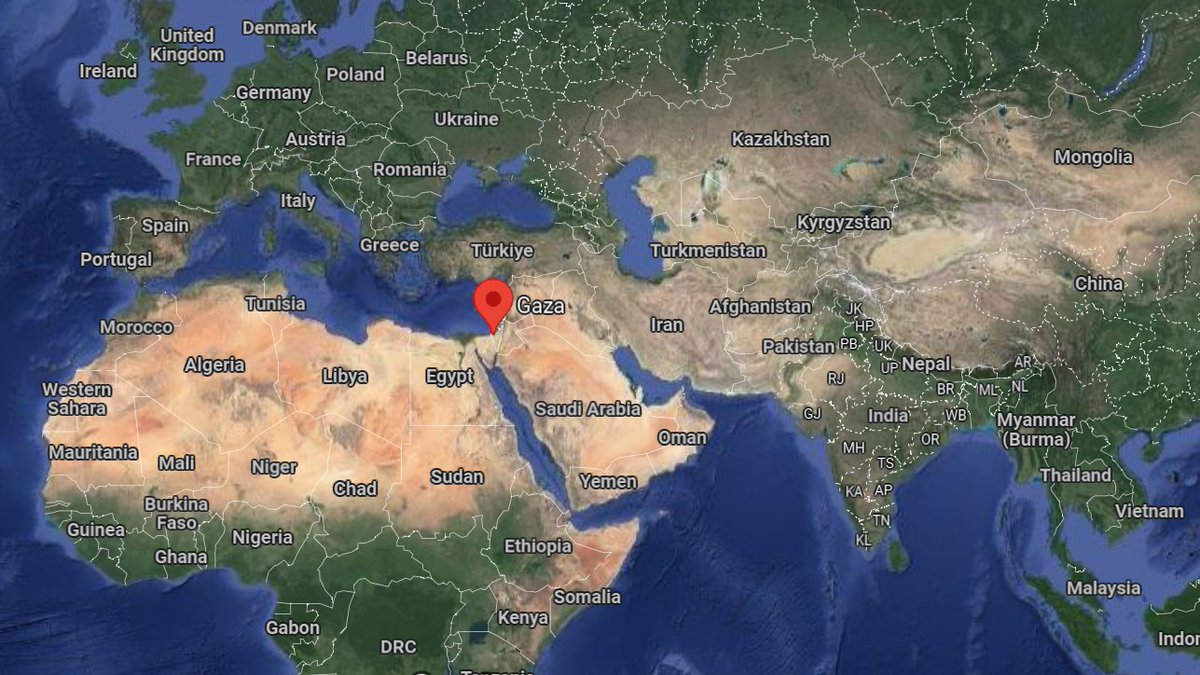 The whole world with all its military might is fighting against this dot on the Map.