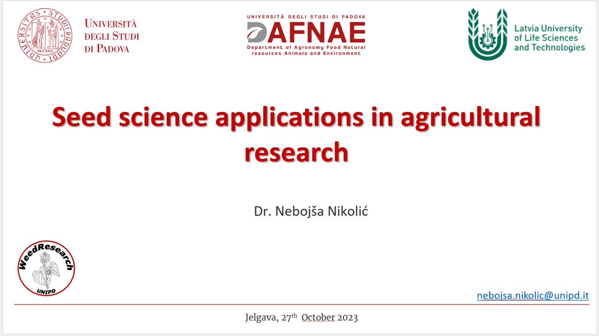 Dott_Nebo's tweet photo. Busy day today, first I presented some lines of research that we are conducting at DAFNAE to colleagues from the University of Jelgava and 15 min later I delivered a presentation for GEOSUS 2023 conference 🦾 https://t.co/Li9IwOL9Lx