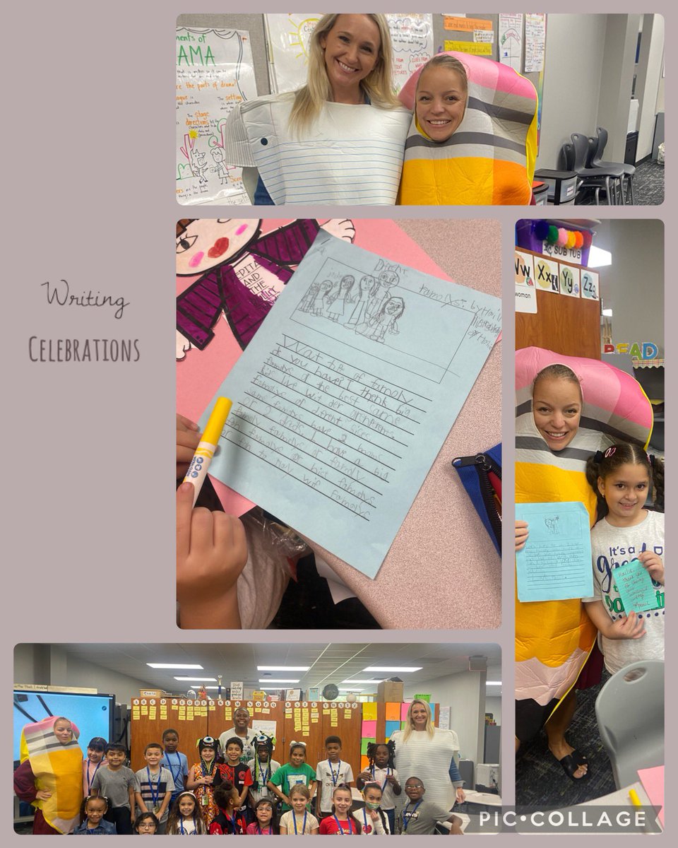 Jessi_White03's tweet photo. Paper and Pencil ✏️ made an appearance today to celebrate some special 2nd graders! 👏🏼@duryeaschool @CFISD_ELAR2_5 https://t.co/PTuFLrszAQ