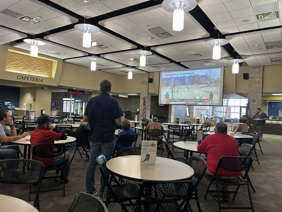We are watching our Pioneer Volleyball Team in both Thief River Falls and East Grand Forks today. Go Pioneers! <a href="/PioneersWeAreGo/">Northland Pioneers Athletics</a> <a href="/NorthlandCTC/">Northland Community & Technical College</a>