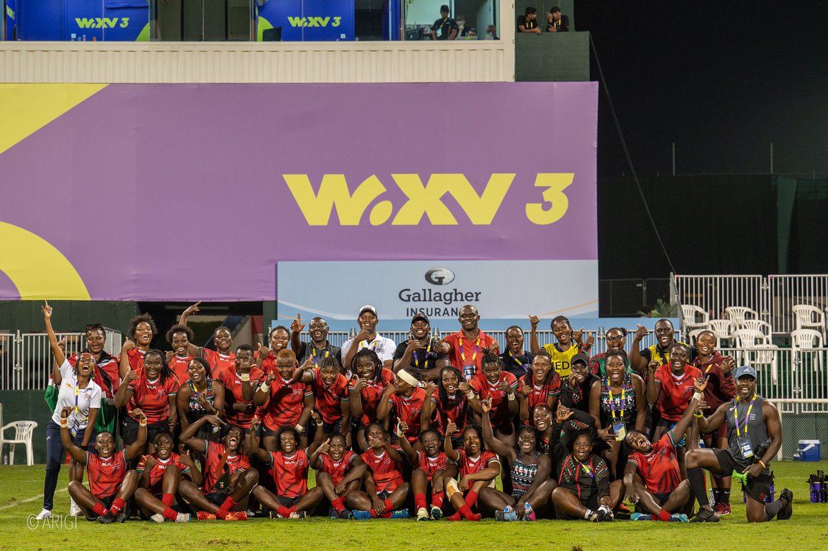 A big mood at the @SevensStadium after that victory! #WXVRugby