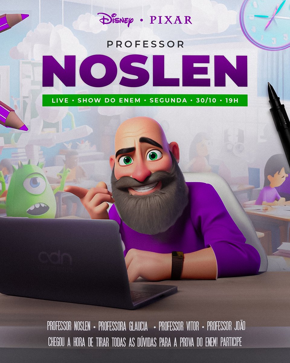 Professor Noslen tweet media