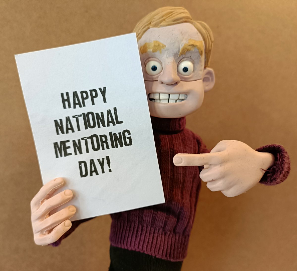 IT'S NATIONAL MENTOR DAY (who knew!) but, an opportunity to give a massive 'shout-out' to all our incredible Academy Mentors, past & present! We literally could not run our courses without you & the awesome work you do! THANK YOU! THANK YOU! THANK YOU! @aardman #aardmanacademy
