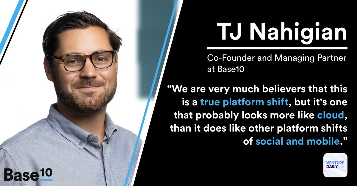 Curious about how tech giants like Google and Microsoft will turn AI into revenue? Tune in for an enlightening discussion between @Jacksonfordyce and our Co-founder and Managing Partner, @tjnahigian, who was just featured on a new episode of @theventurenews.