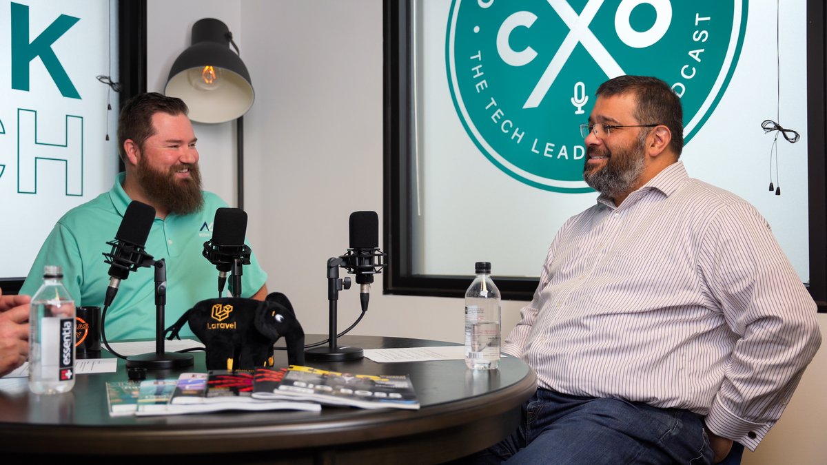 OSCXOpodcast's tweet image. We&apos;ve had a great time shooting our inaugural episodes over the past couple of weeks with guests Phil Merrell &amp;amp; Matt Watson! 

Keep your eyes peeled in the upcoming weeks for sneak peeks and the official release of our first episodes of Open Source CXO!

#LetsTalkTech #OSCXO