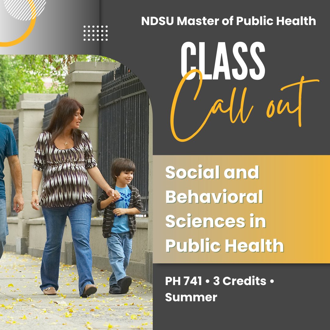 Class Call Out: Social and Behavioral Sciences in Public Health
Health is not just shaped by our genetics or the infections we come in contact with. During this course, students explore this concept - often referred to as social determinants of health.