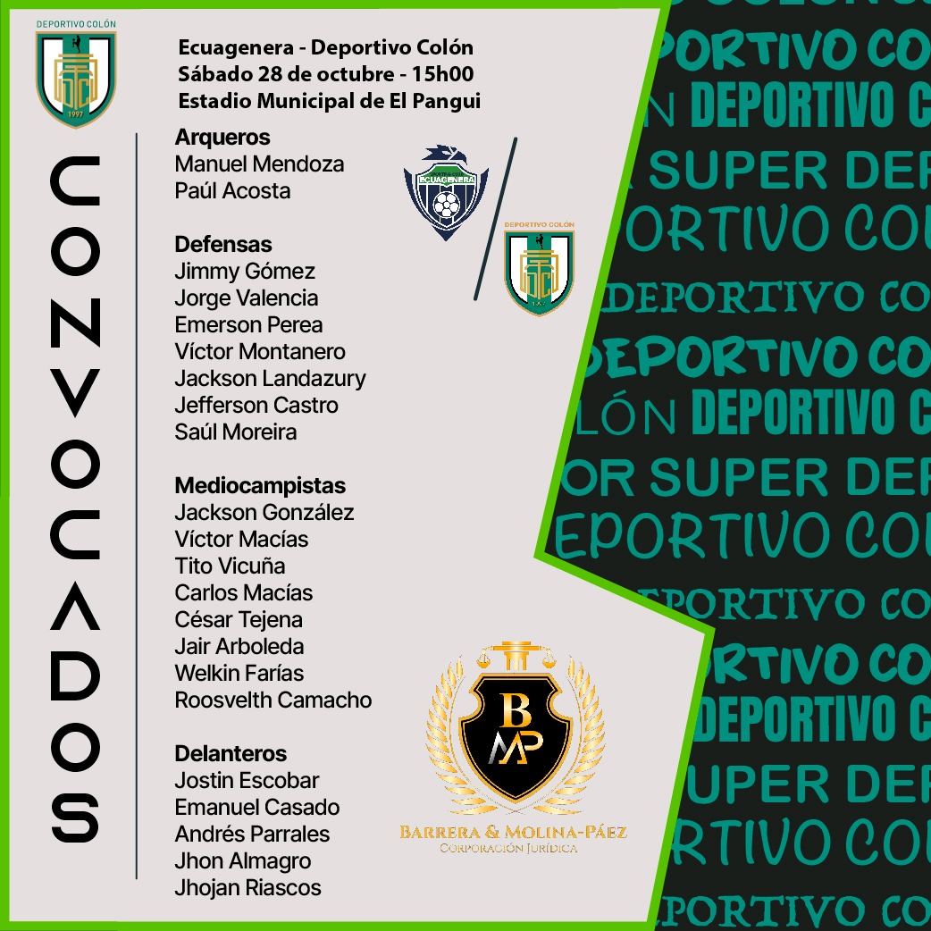 CONVOCADOS