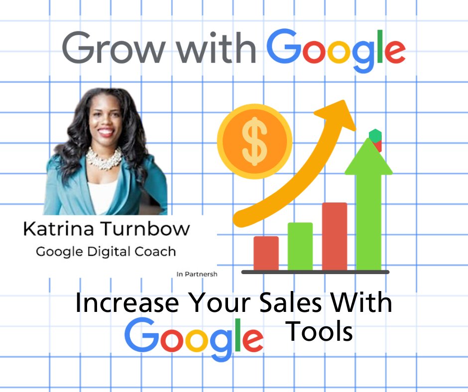Session 2 11/14 - Increasing your sales with Google Tools
Learn to promote your products online using Google tools. 
- Google Business Profile and Merchant Center and more
Register at:  eventbrite.com/e/increase-you…  
#GrowWithGoogle #NewOrleans #SouthLouisiana #Nola #SmallBusiness