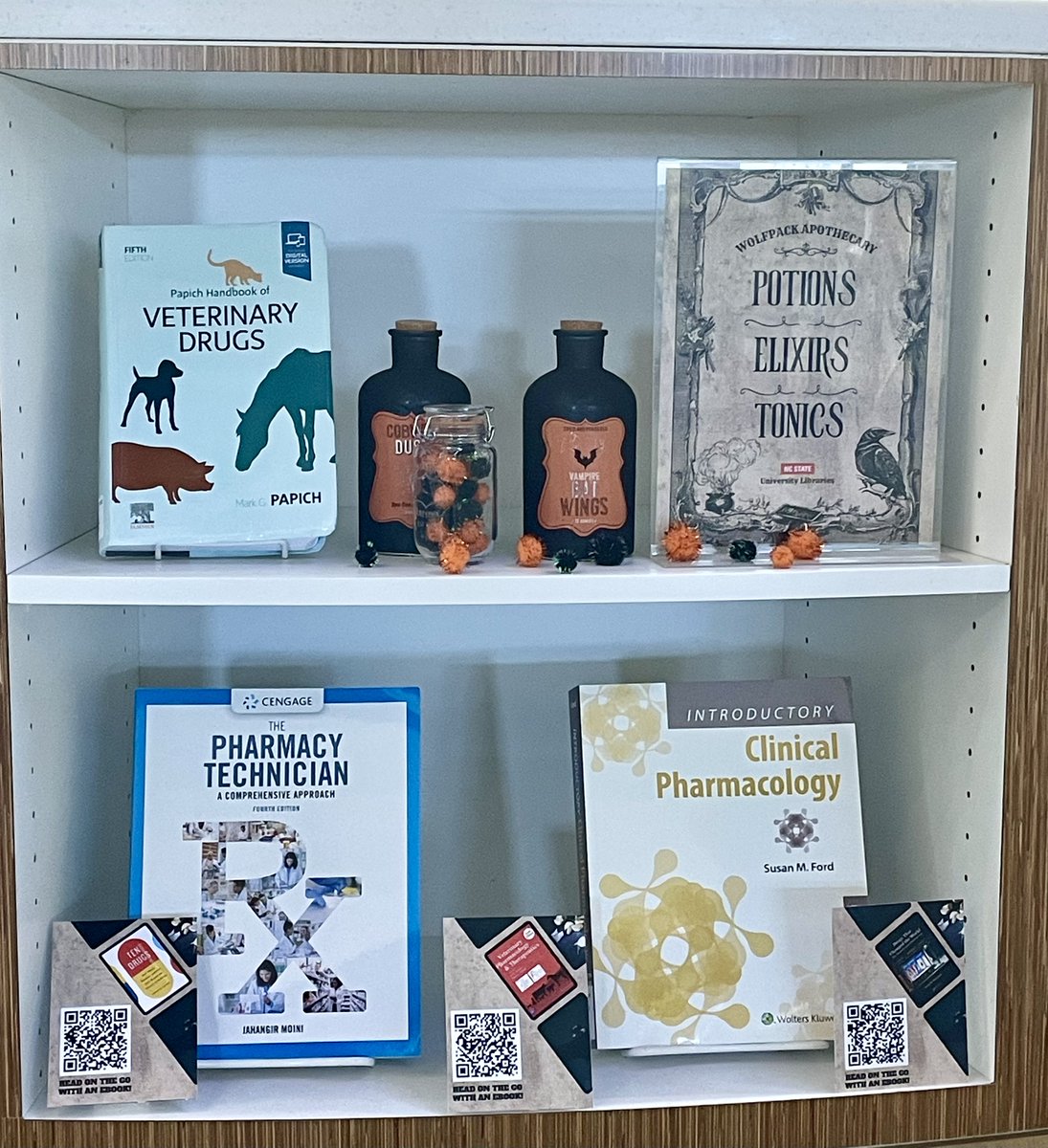 Trick or treat yourself to a sinister tale this season! 🎃👻

Yorick the skeleton recommends "Growing Things and Other Stories" by Paul Tremblay. It was a spine-tingler!

Explore this book and more at our Spooktober display, or visit lib.ncsu.edu/catalog for even more titles.