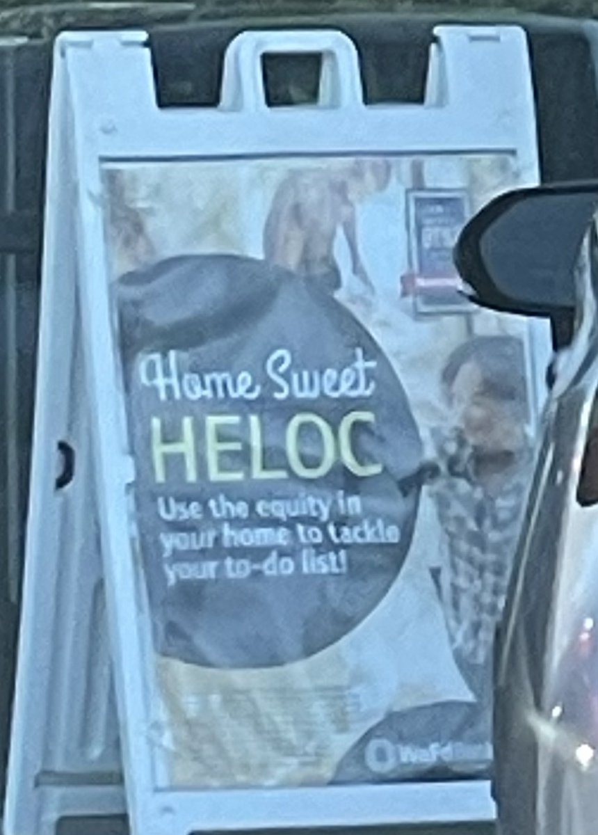 DonMiami3's tweet photo. The robust middle class taking out their ‘home sweet HELOC’ so they can go on a Christmas consumer binge https://t.co/ShTS74XJVB