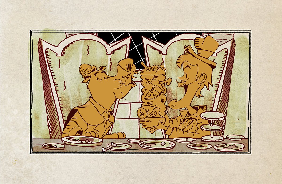 Erik_D_Martin's tweet photo. Few special poses for #ScoobyDoo  Trick or Treat - the flashback seq! https://t.co/N9JC7Rle01