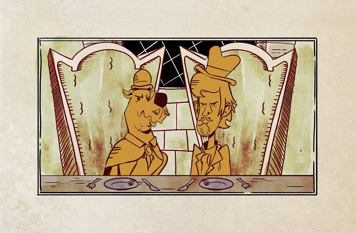Erik_D_Martin's tweet photo. Few special poses for #ScoobyDoo  Trick or Treat - the flashback seq! https://t.co/N9JC7Rle01