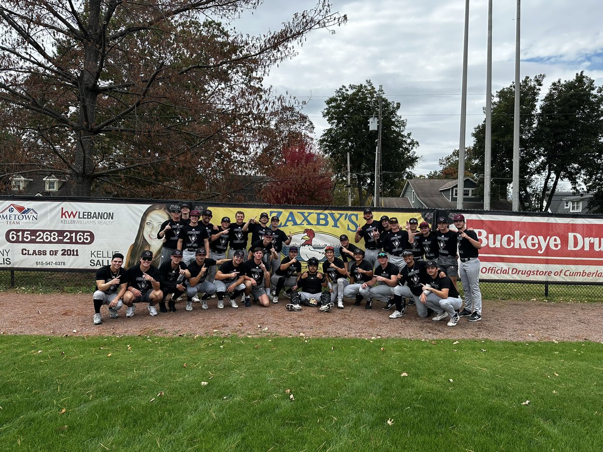 Cumberland University Baseball (@cu3xnatlchamps) on Twitter photo 🏆🏆THE BLACK TEAM WINS🏆🏆
Zaxby’s Fall World Series belongs to the black team. After dropping game 1 the black team picked up back-to-back wins. Led by MVP <a href="/PrestonWelchel/">Preston Welchel ⚾️</a> and Cy Young award winner <a href="/quinlanwiley21/">Quinlan Wiley</a> 🏆🏆THE BLACK TEAM WINS🏆🏆
Zaxby’s Fall World Series belongs to the black team. After dropping game 1 the black team picked up back-to-back wins. Led by MVP <a href="/PrestonWelchel/">Preston Welchel ⚾️</a> and Cy Young award winner <a href="/quinlanwiley21/">Quinlan Wiley</a>