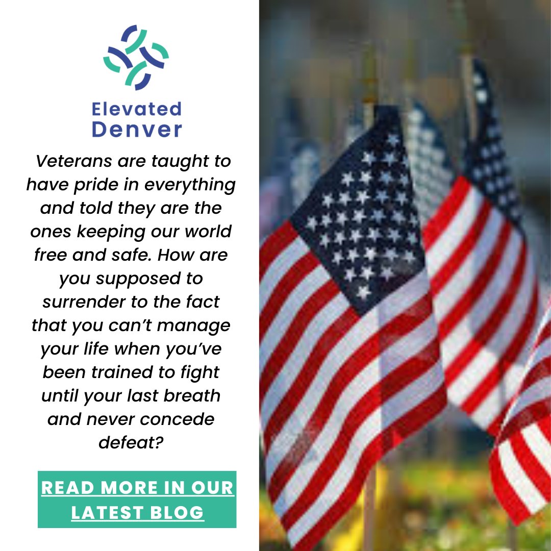 Read our latest blog, in which Joseph Ellis, a veteran and current Program Administrator Outreach Court &amp; Forensic Peer Navigator Supervisor for the Denver County Court, shares his journey into and out of homelessness. It is a powerful read: elevateddenver.co/aveteranspersp…