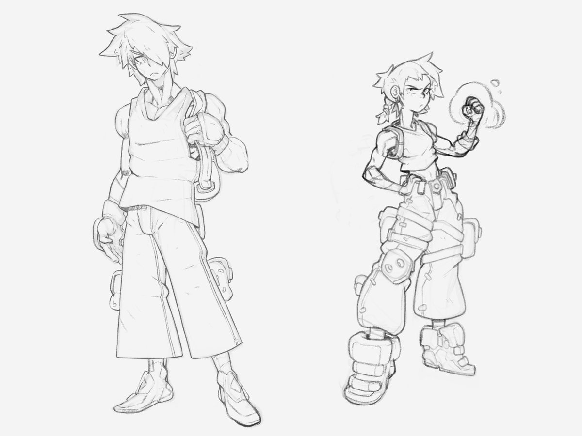 WIPs of samples for my Ko-fi page ✨

(while also looking for Concept Art jobs)