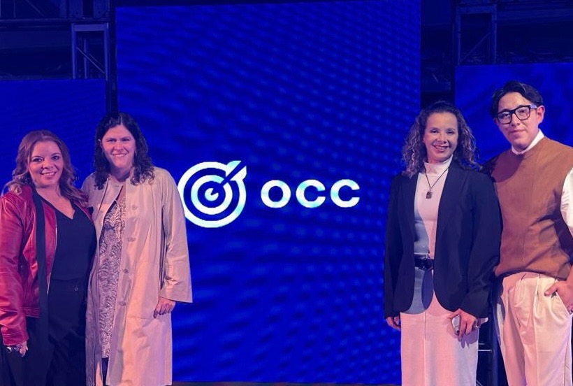 QuadrantMX's tweet photo. #ClientesQuadrant |  Fue un gusto acompañar a @occ_oficial en su evento de evolución de marca. Nos sentimos muy orgullosos de ser parte de esta historia de éxito desde hace más de 16 años.🎯
🎉¡Felicidades al equipo de OCC!🎉

#QuadrantMX #ContamosTuHistoria #TeamQuadrant #OCC https://t.co/ChxWOPjHx7