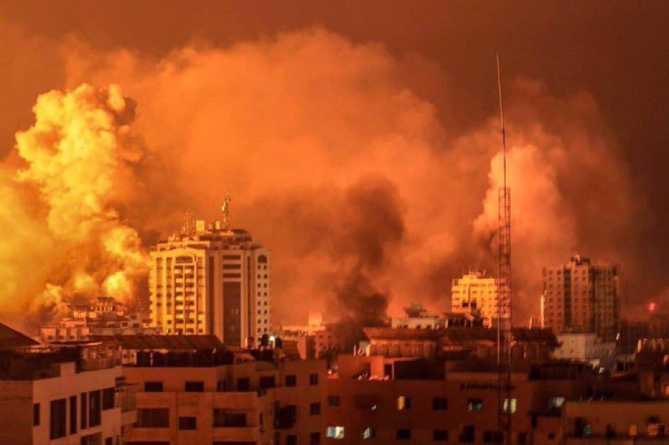 Humanity is under threat in Palestine. For God's sake save Gaza. #Gaza #Gazabombing #Gaza_Genocide