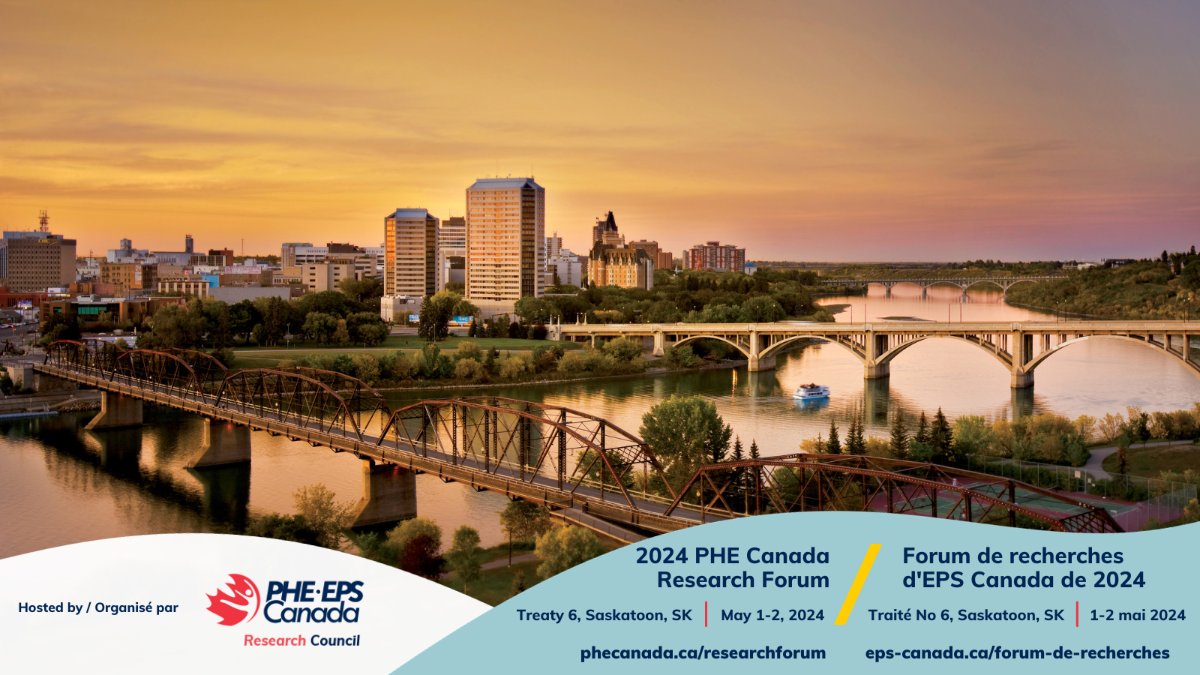 📢2024 PHE Canada Research Forum📢

The deadline for the call for abstracts has been extended to Friday, November 3, 2023!

Submit your abstract for consideration: phecanada.ca/connecting/eve…