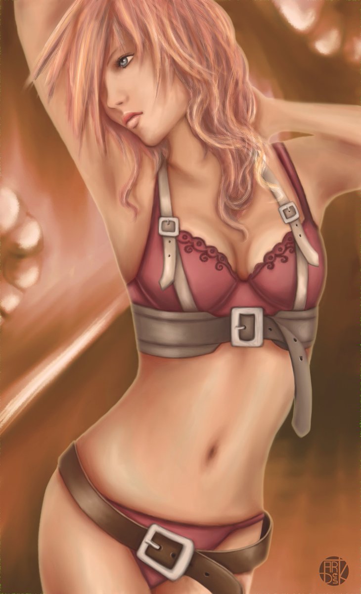 LightningFFX13's tweet photo. It’s the bra straps for me 🤤🥺🥺🥺🥺🥺🥺 #Lightning #CLAIRE #Farron https://t.co/AwDZ3ekaWW