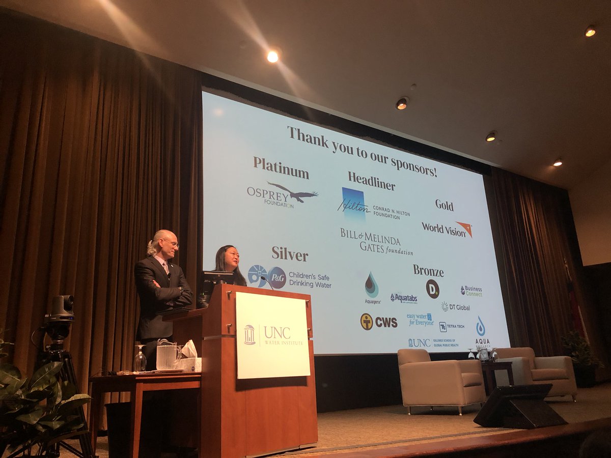 A HUGE thank you to all those who helped make the conference possible including those at the Friday Center, at Island Innovation, all those from UNC including the numerous volunteers, our sponsors, and most importantly YOU! See you all next year and safe travels! 💧