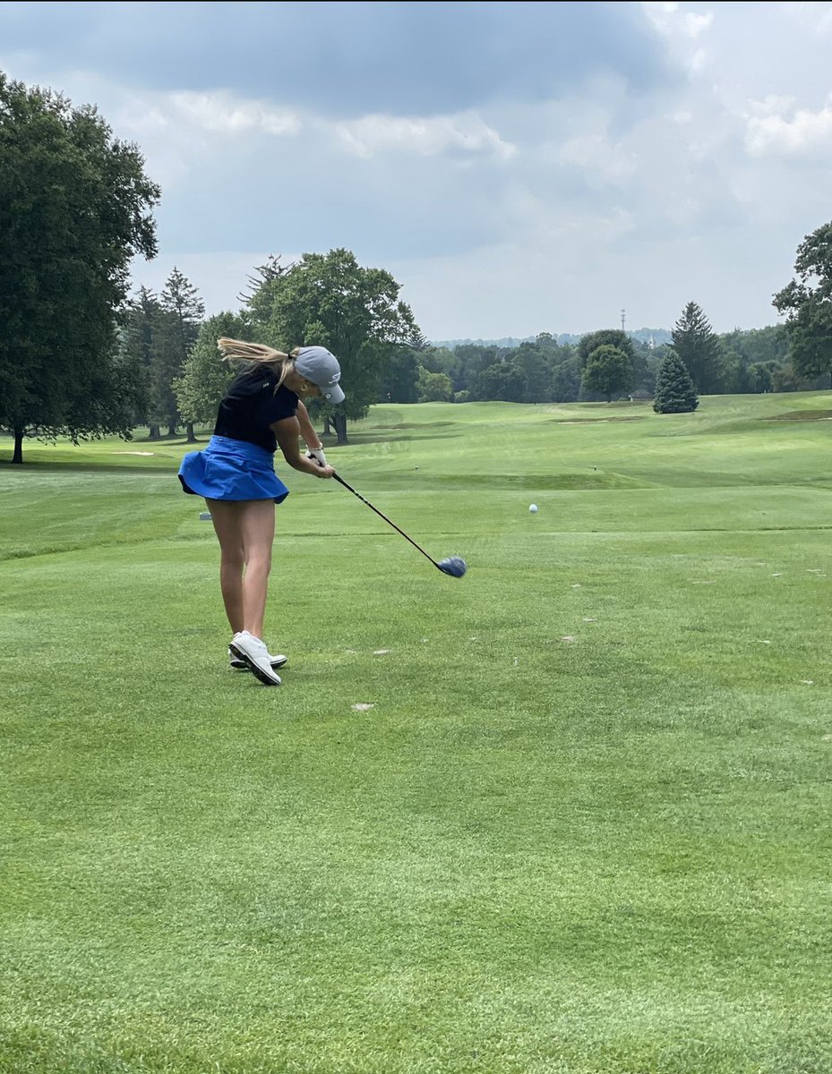 HBBoysGolf's tweet photo. Congratulations to Bradley Golfer @McKenzieJagGolf on being named MVP for the 2023 golf season. McKenzie is a 4 year letter winner who has committed to play at BGSU. She was also awarded the Academic All-Ohio Team and named on the Honorable Mention Team for the Central District. https://t.co/SFZJct9a6B