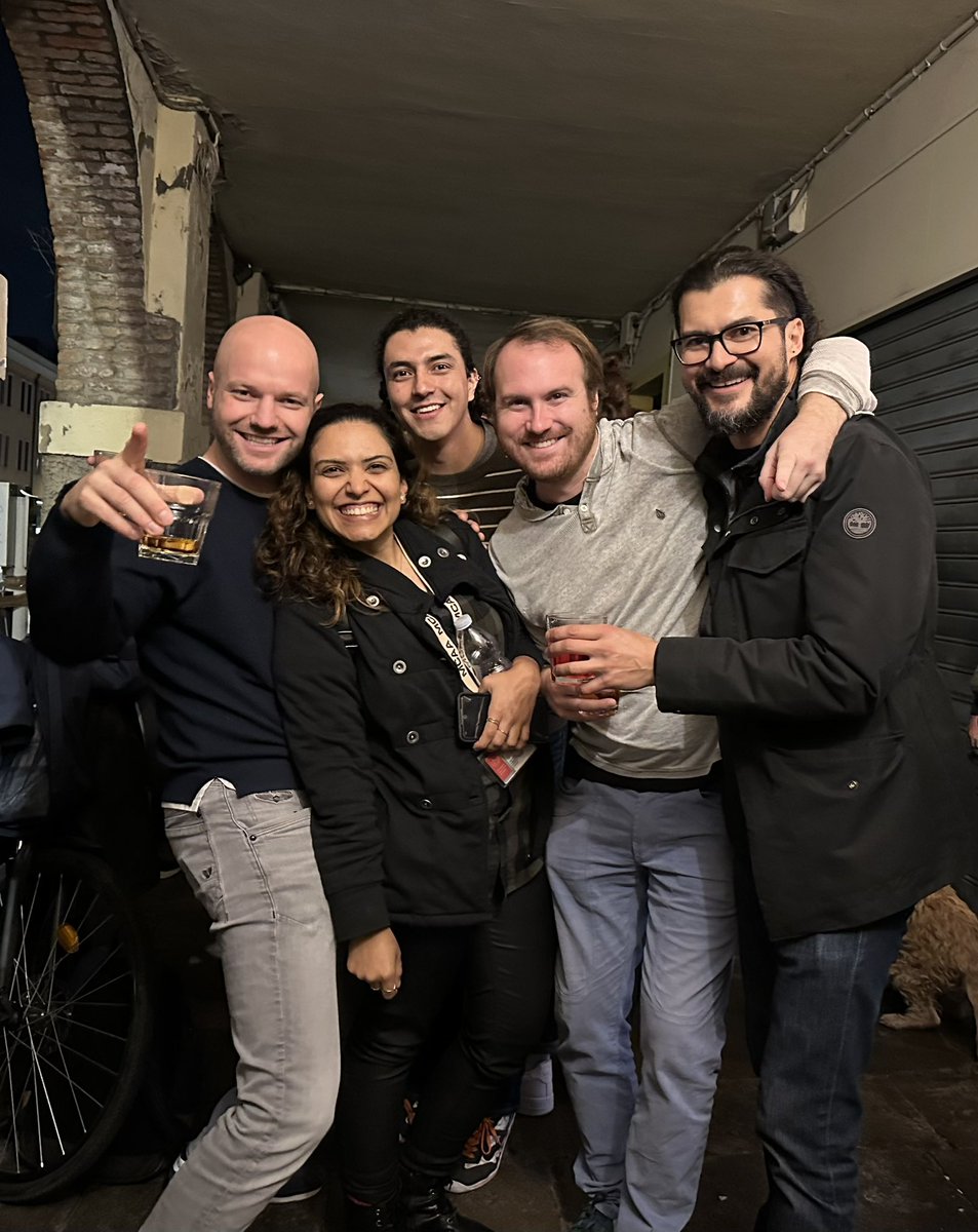 Jonathan Lambert (@sweetwaterbeat) on Twitter photo One of the beauties of the <a href="/MSCActions/">Marie Skłodowska-Curie Actions</a> @ServizioRicerc in Padua is the friends from different disciplines we made!!! #FRICTION <a href="/GeoGomila/">Rodrigo Gomila</a> #PHERADOA <a href="/ana_paulamm2/">Ana Paula Mendonça</a> #INSPiRED <a href="/DeltaSubsidence/">Philip S.J. Minderhoud</a> #MitoFORMsinHF <a href="/Sweetwaterbeat/">Jonathan Lambert</a> #CRIMIPRIM <a href="/mau_carr/">Mauricio Cárdenas-Rodríguez</a> One of the beauties of the <a href="/MSCActions/">Marie Skłodowska-Curie Actions</a> @ServizioRicerc in Padua is the friends from different disciplines we made!!! #FRICTION <a href="/GeoGomila/">Rodrigo Gomila</a> #PHERADOA <a href="/ana_paulamm2/">Ana Paula Mendonça</a> #INSPiRED <a href="/DeltaSubsidence/">Philip S.J. Minderhoud</a> #MitoFORMsinHF <a href="/Sweetwaterbeat/">Jonathan Lambert</a> #CRIMIPRIM <a href="/mau_carr/">Mauricio Cárdenas-Rodríguez</a>