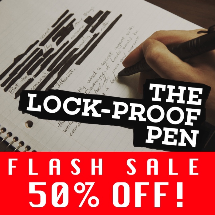 Hey Rogues!  Flash Sale!  Get the pen that does all the sneaky, defend-ey, wizard-ey, lock-picky things!
Head on over to Scamstuff.com and get your dexterous little hands on one now!