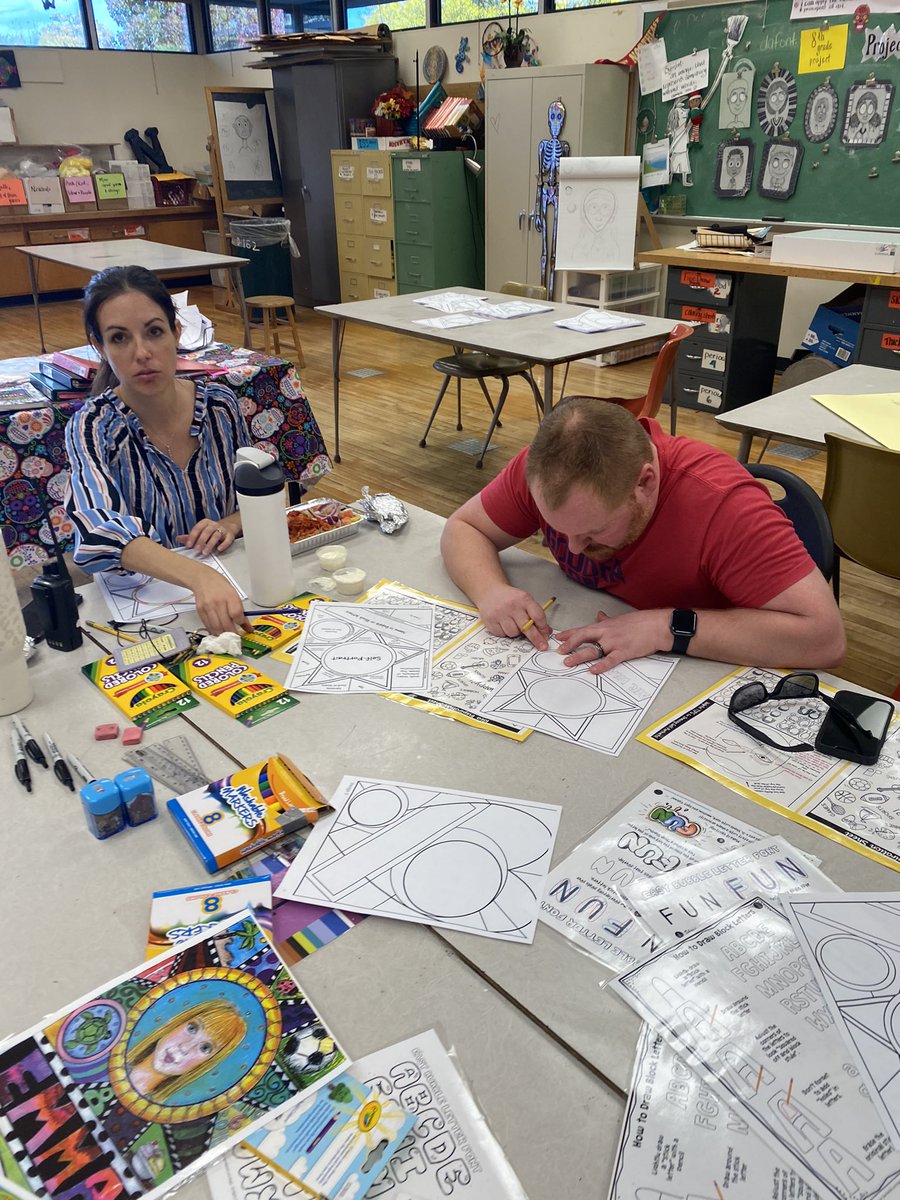 rsmoore5567's tweet photo. Staff led Social Emotional Learning sessions for Northwest SEL day. If we don’t take care of ourselves, we can’t take care of our students. #ONERCSD #RCSDnw https://t.co/R4NJO7iGfT