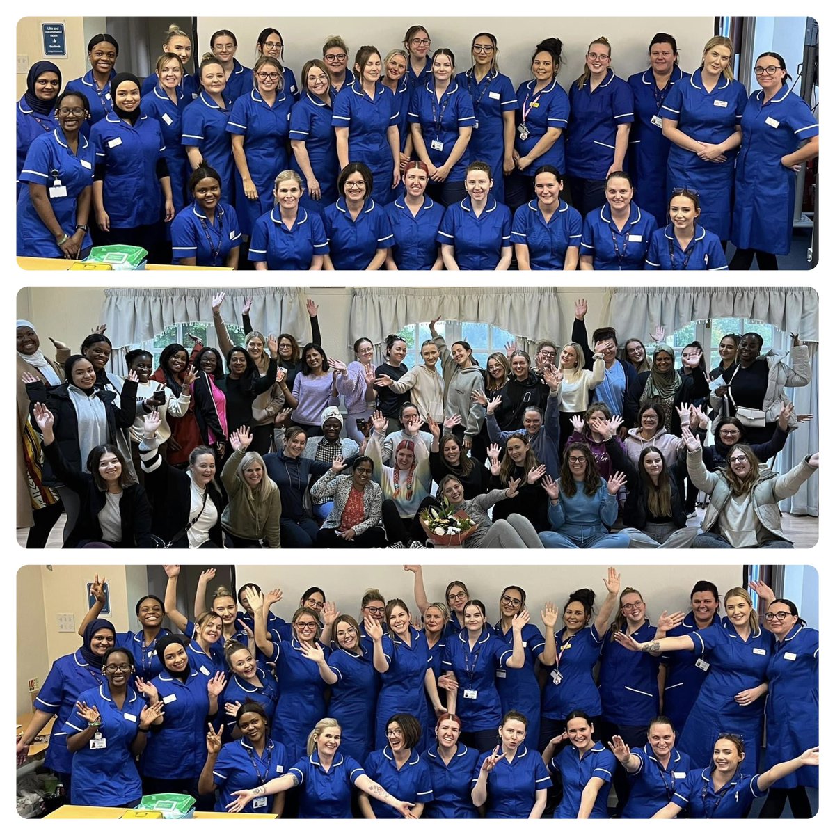 After a fabulous 4 week induction period, here we welcome our new cohort of NQMs, Band 6 Midwives & Internationally educated midwives 🙌 Welcome to the MYTT team, we look forward working with you & supporting you on your new journey 😊@RM_OSB @AMHenshaw2 @LittleMichala @MY_FCSS
