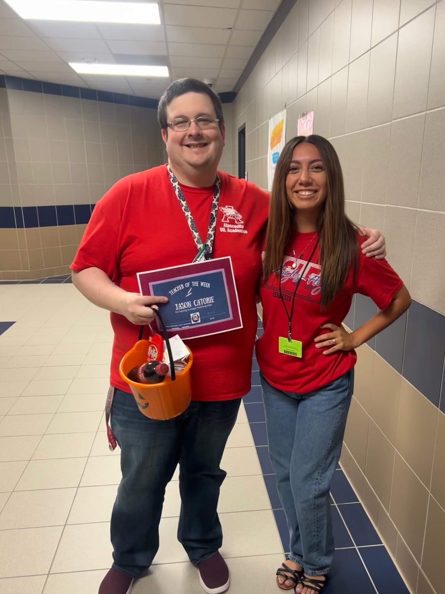 Congratulations to our Teacher of the Week: Jason Catorie

He is an outstanding teacher who shows how much he loves his role as an educator through his teaching styles.