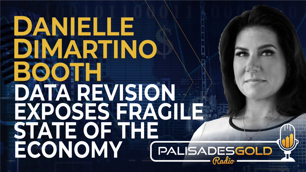 PalisadesRadio's tweet photo. Danielle DiMartino Booth: Data Revision Exposes Fragile State of the Economy
https://t.co/UCBtWlCwyY
@DiMartinoBooth #DanielleDiMartinoBooth #QuillIntelligence #Debt #Rates #CashFlow #BankReserves #LiquidityIssues #FedPut #QuantitativeTightening #CreditEvent #MarketCrash #MonetaryGrowth #Stagflation