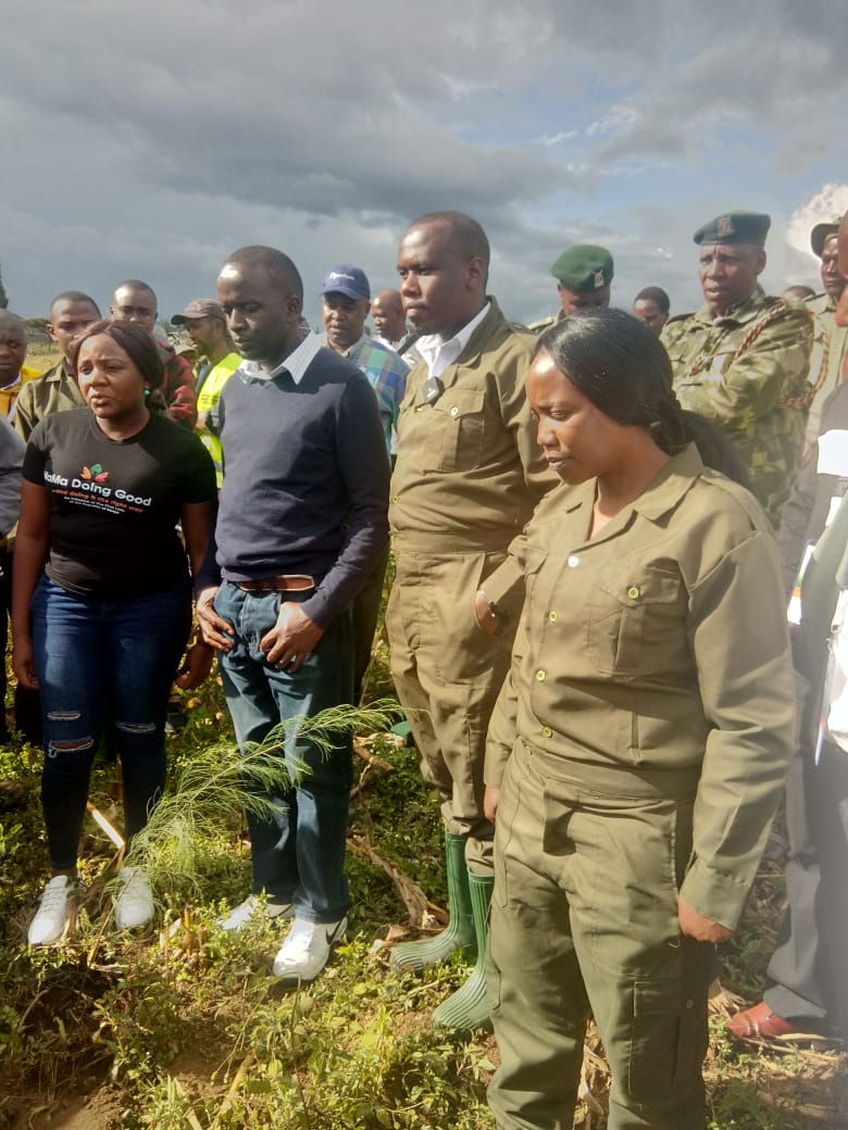 talktosave254's tweet photo. The climax of #cleancookingweek2023 was a tree planting exercise at the Nakuru county GK Prison. which was spearhead by the CEO Environment and climate Change Mr. Kenedy, The director Madam, Grace Karanja, and CCAK chair Mr. Daniel Wanjohi @CleanCookingKe @NakuruCountyGov https://t.co/d9UG3caMgR