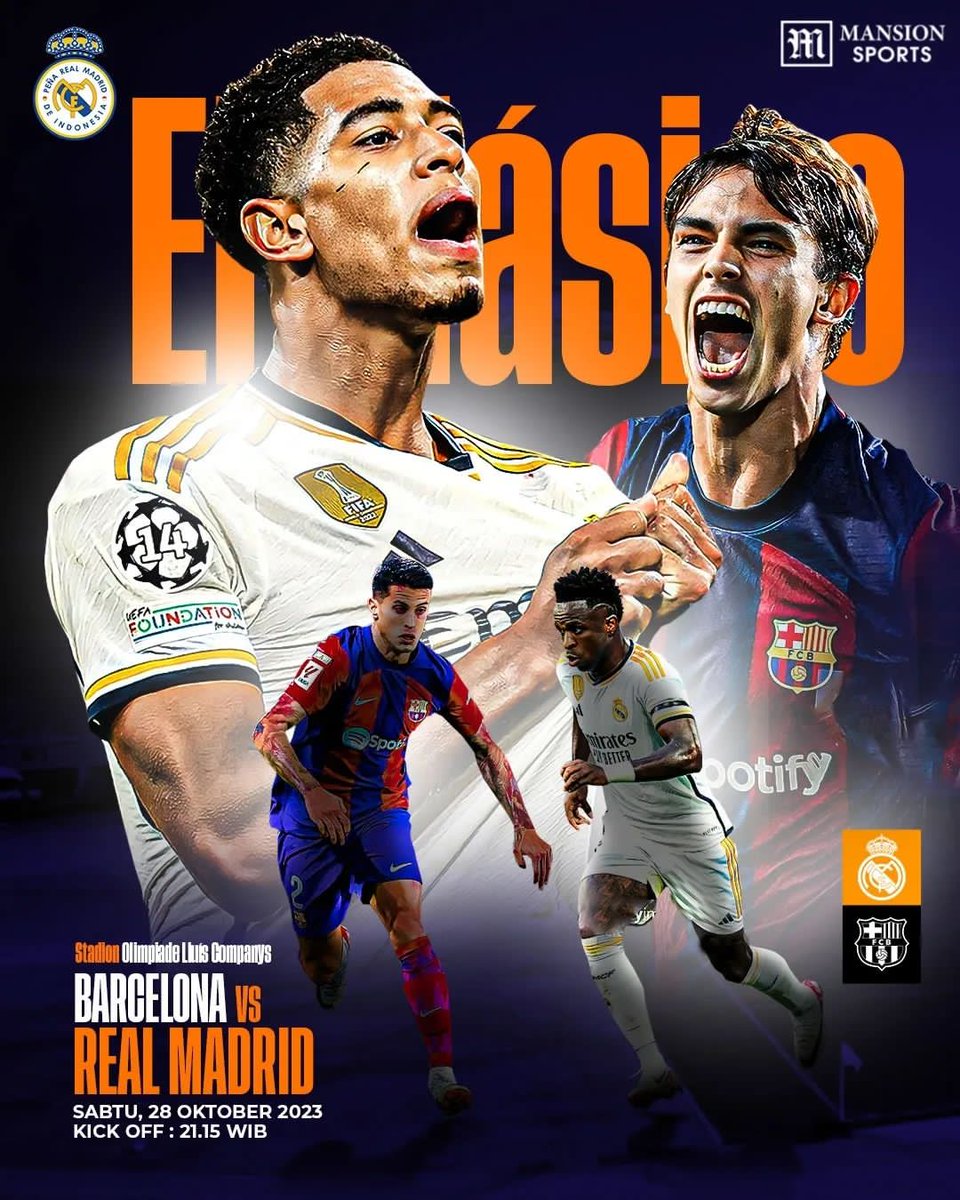 yarrechea287's tweet image. #Porras || Si familia se viene 🤩 el 1er. #ElClásico ⚪🤜💥🤛🔴🔵 #RealMadrid vs #Barcelona, de #LaLiga 🏆⚽🏟️.
.
.
...
Dejen sus porras, yo digo Real Madrid 2️⃣-1️⃣ Barça 🤔...todos los que acierten el resultado serán mencionados en mi próxima lista 😏😋🤝🤳🥳.