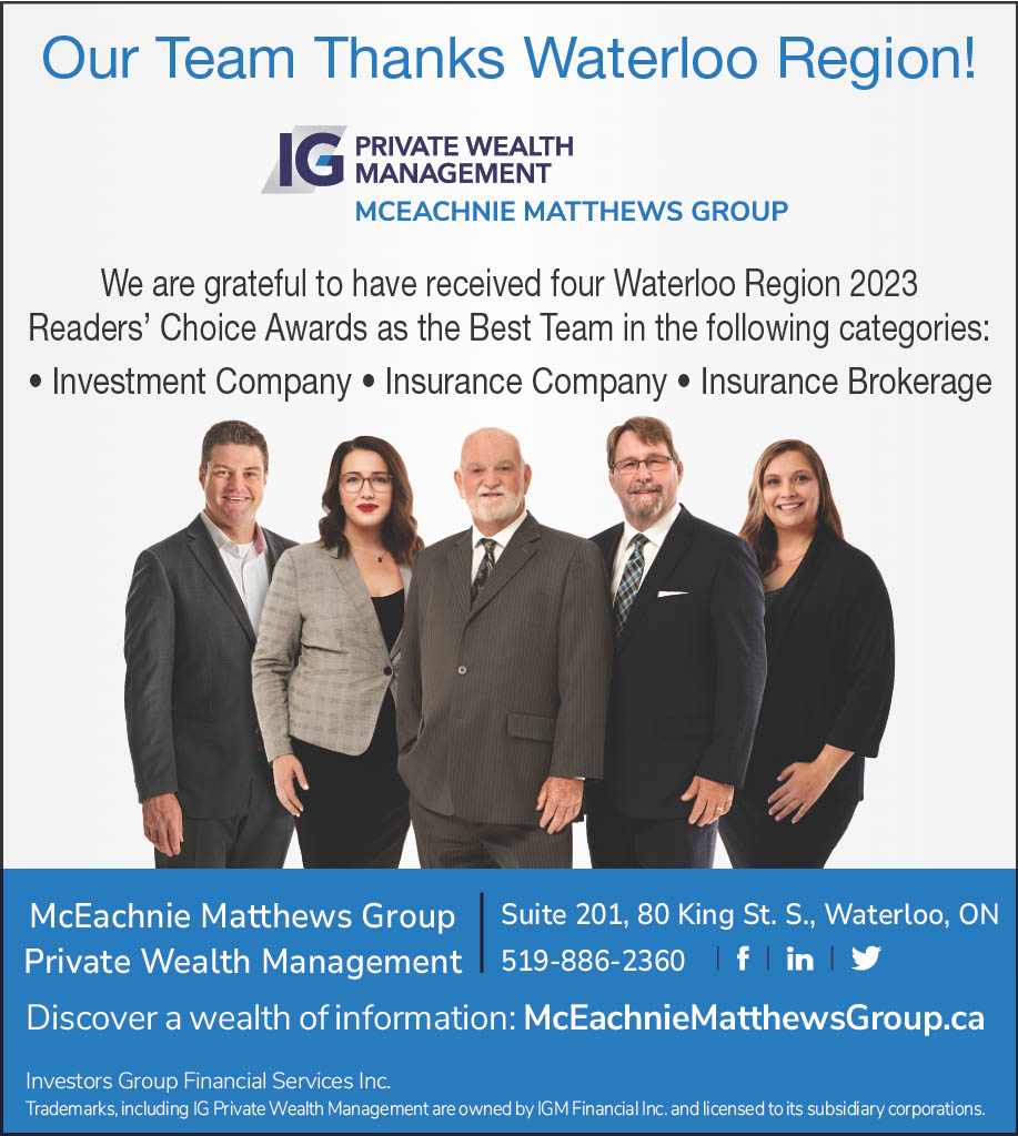 MMGroupKW's tweet photo. We are thrilled to announce that our team won four Waterloo Region Record 2023 Readers' Choice Awards! 🎉

Thank you for your ongoing support and for helping us achieve this great accomplishment; our success starts with you. https://t.co/dpK3c9blGX
