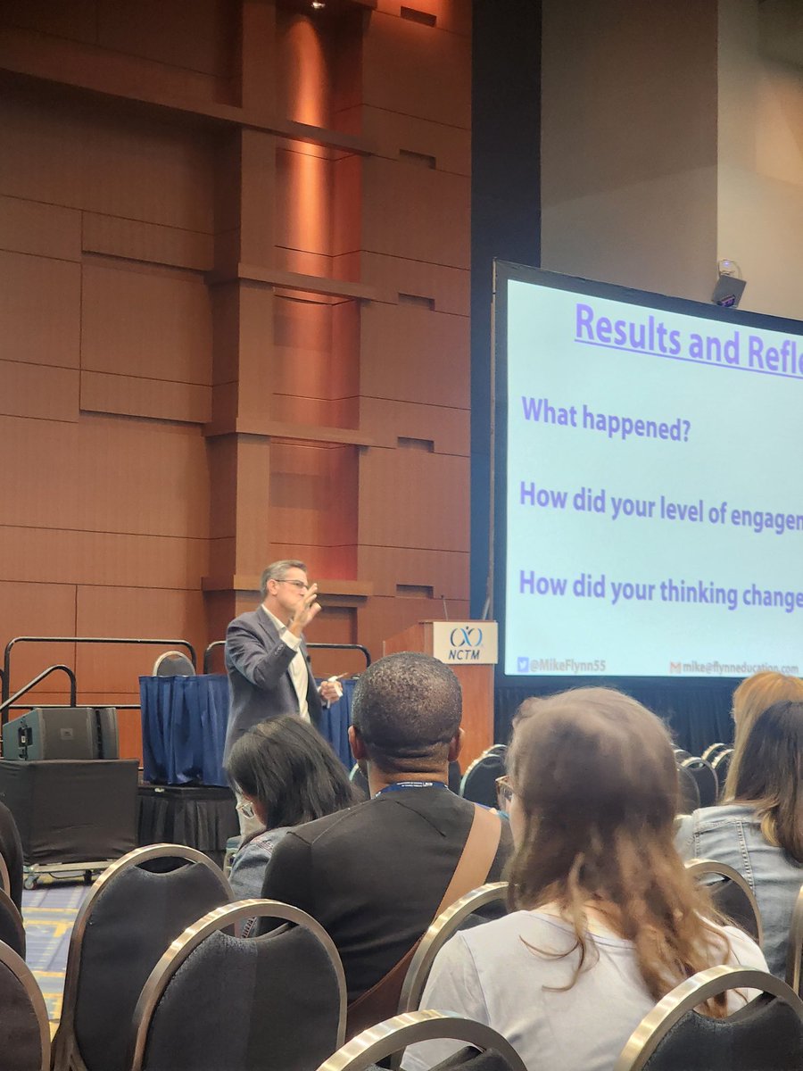 <a href="/NCTM/">NCTM</a> was the perfect way to end the week! Especially since I got to attend with <a href="/ChelseaEttere/">Chelsea Ettere</a> and check out some fantastic sessions! Thanks <a href="/MikeFlynn55/">Mike Flynn</a> <a href="/danicamckellar/">Danica McKellar</a>!