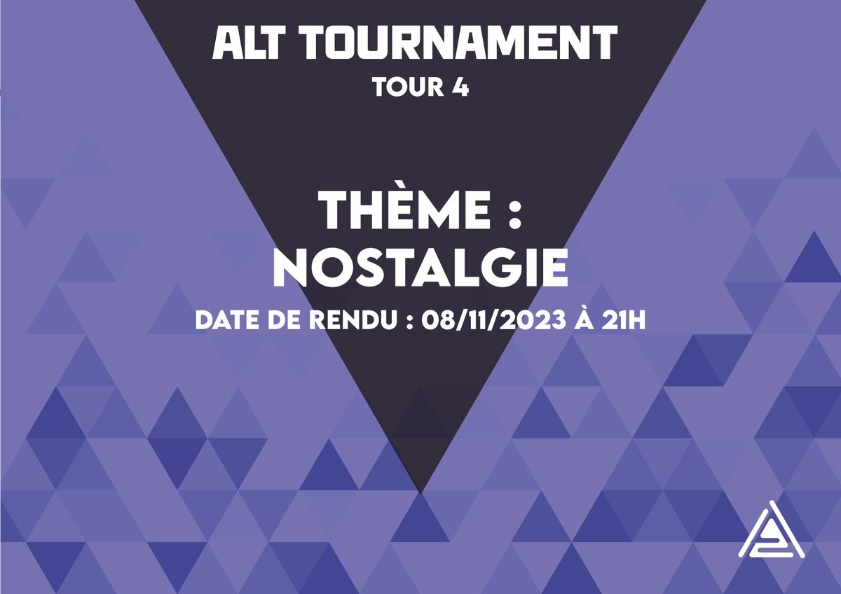 AltTournament's tweet image. ▽ 𝑪𝑯𝑬𝑹𝑺 𝑷𝑨𝑹𝑻𝑰𝑪𝑰𝑷𝑨𝑵𝑻𝑺 ▽ 

▷ Voici l'intitulé du quatrième thème sur lequel vous allez devoir vous affronter! 

Bon courage, et à vos crayons!