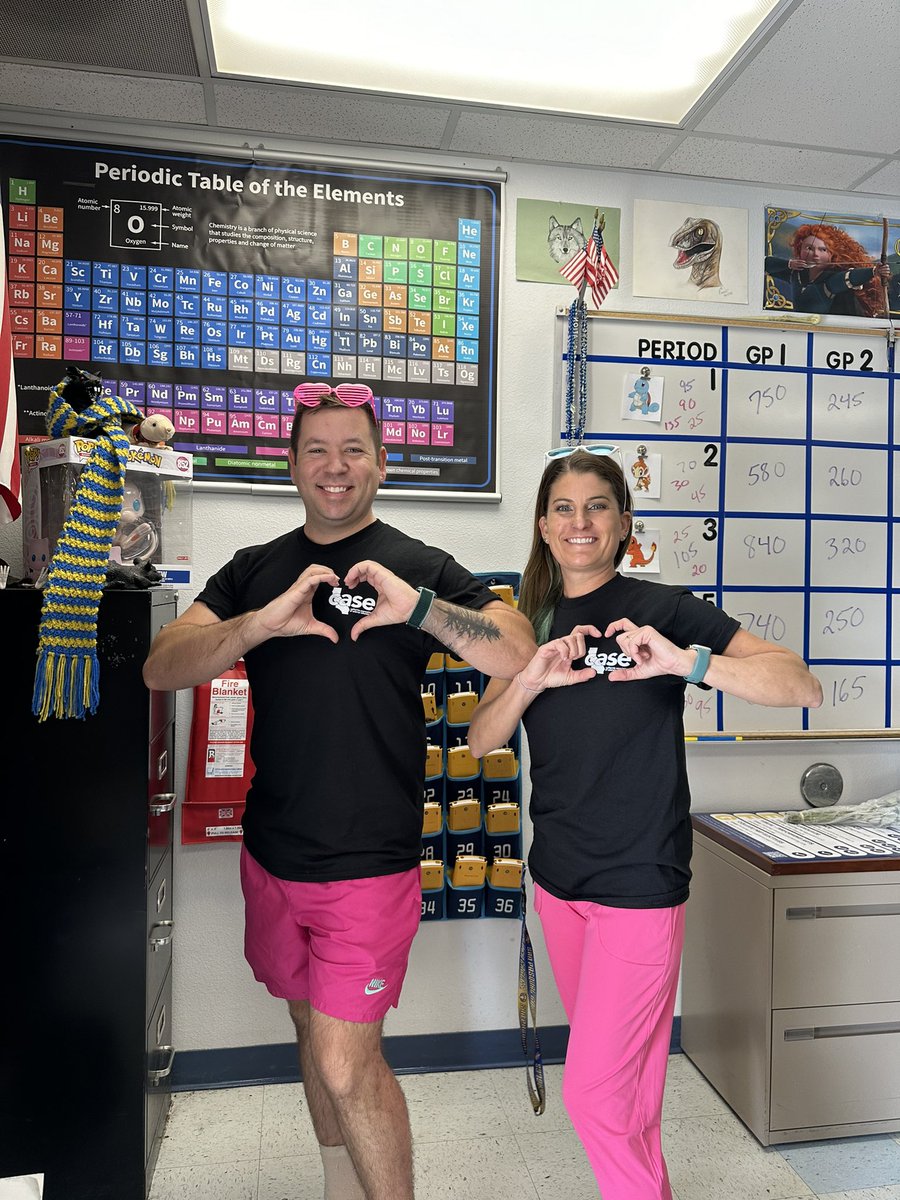 Showing our love for <a href="/cascience/">CASE - California Association of Science Educators</a> this Friday! We loved the conference last week! <a href="/TraceySchalnat/">Tracey Schalnat</a>