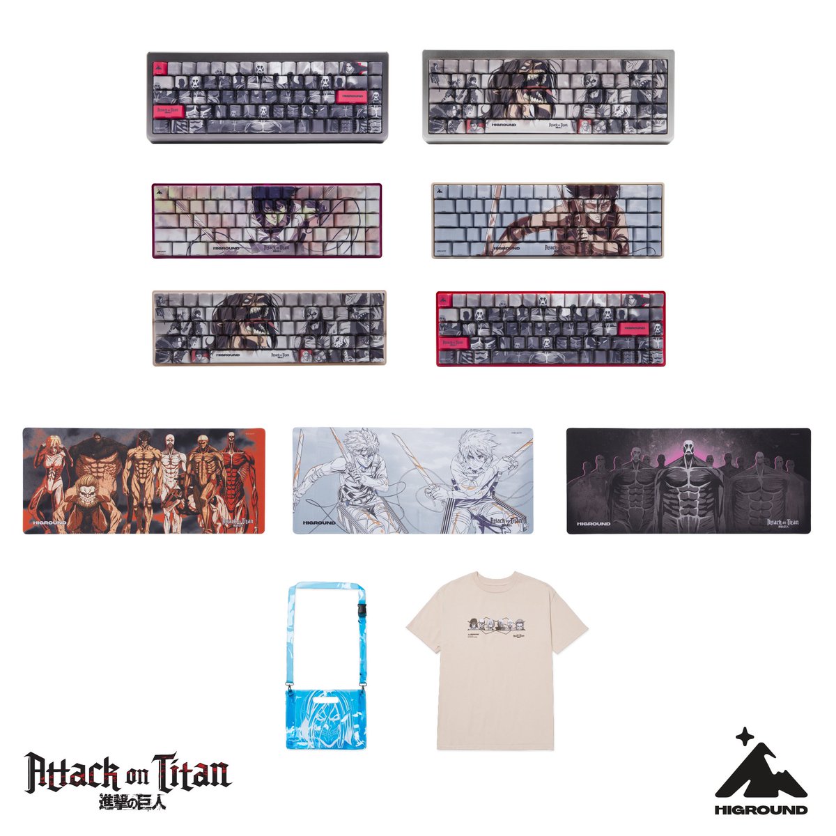 higround's tweet photo. AVAILABLE NOW

@AttackOnTitanEN x Higround 10th Anniversary Edition https://t.co/04cq3pdISV