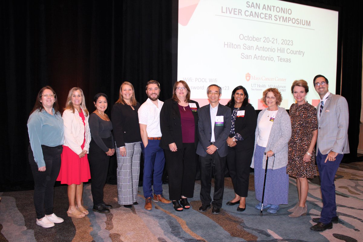 UnivTransplant's tweet photo. Transplant was a sponsor in this year’s San Antonio Liver Cancer Symposium, which brought together leading experts and pioneering minds in the field of liver cancer. We want to thank all of our speakers and planning committee members for making this event possible! #SALCS23 https://t.co/uZ08vgac64