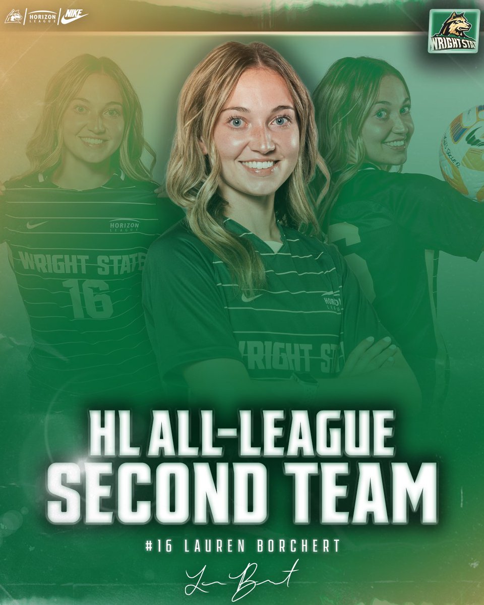 Lauren Borchert has earned 𝐀𝐋𝐋-𝐋𝐄𝐀𝐆𝐔𝐄 𝐒𝐄𝐂𝐎𝐍𝐃 𝐓𝐄𝐀𝐌 honors for the second year in a row!

📝: bit.ly/3sbWAl2

#RaiderUP | #RaiderFamily