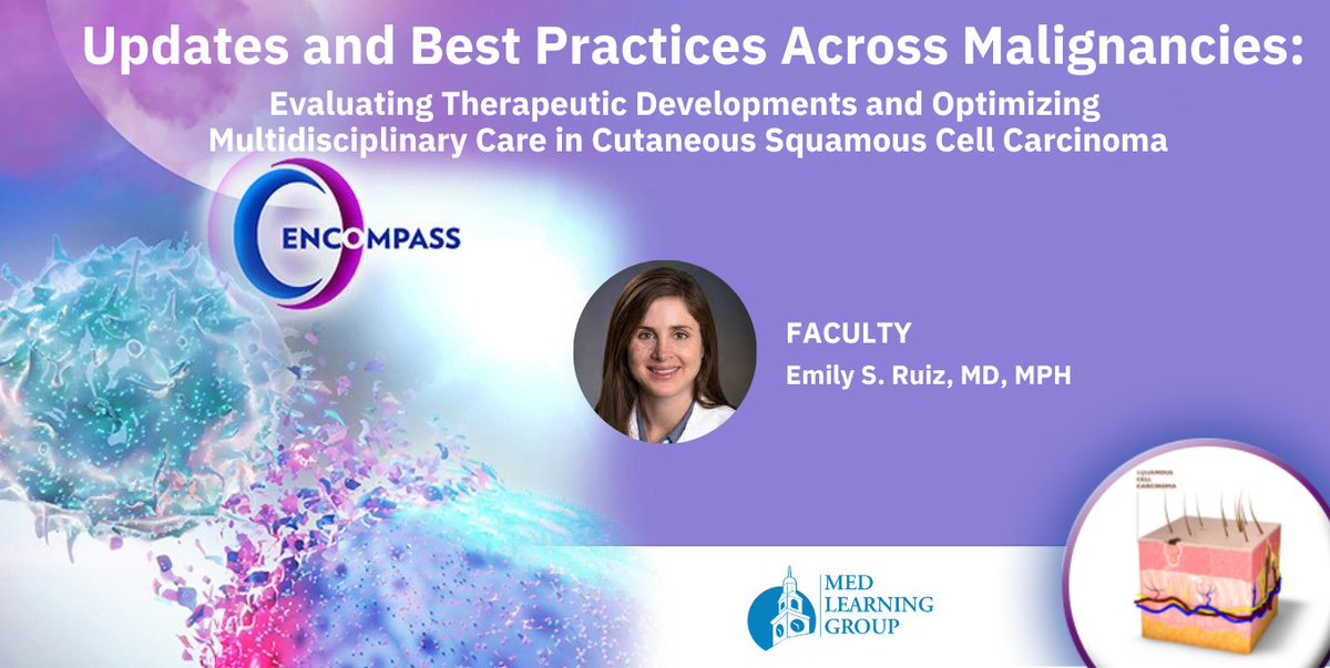 Unlock the latest updates and best practices on Squamous Cell Carcinoma with our Complimentary CME/CNE On-Demand Activity!

Learn more -> ow.ly/UwCB50PYLoc  

#cancer #Oncology #CME #OnDemand #continuingmedicaleducation #MedLearningGroup