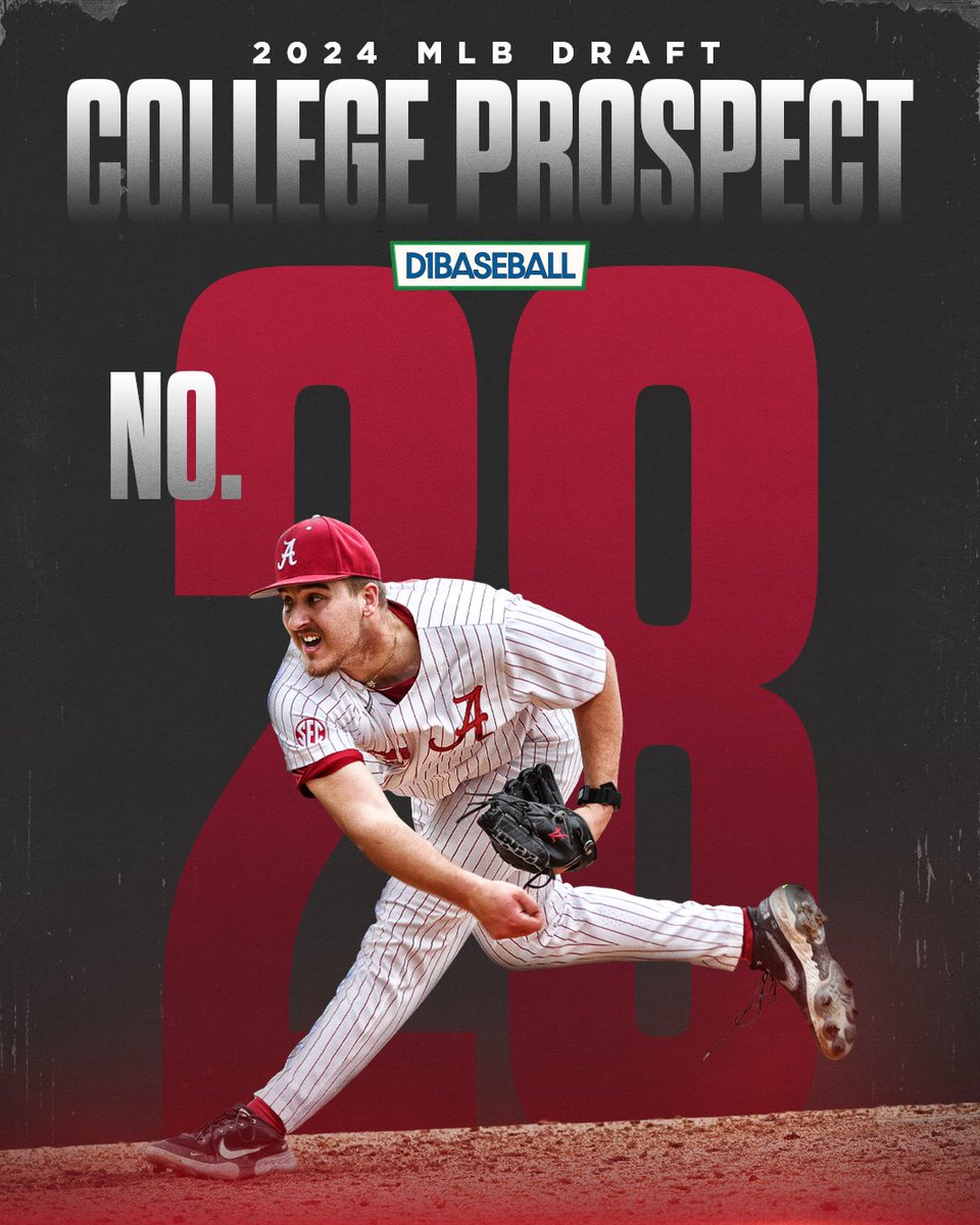 The #28 MLB Draft Prospect

<a href="/BenHess02/">Ben Hess</a> ✖️ <a href="/d1baseball/">D1Baseball</a> 

#RollTide