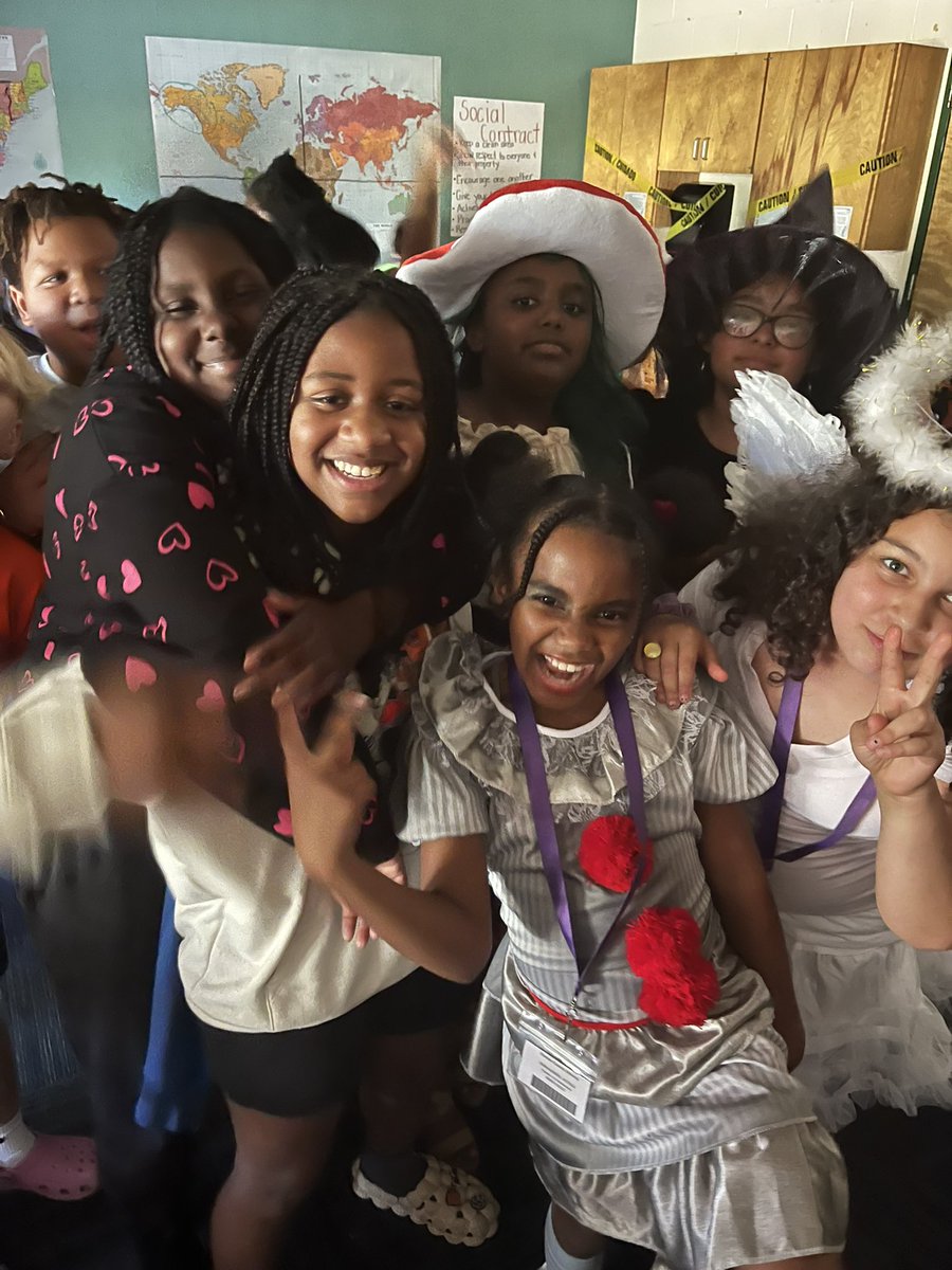 Halloween chills and thrills party!  I LOVE when administration jumps into the fun! <a href="/OnslowSchools/">Onslow County Schools</a> #summersill