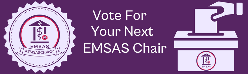 🗳️EMSAS Chair Elections: Make Your Vote Count🗳️ The new EMSAS Chair will advocate for Emergency Medicine Specialty and Specialist doctors on important issues inside the College and beyond. ✅Make sure you're ready for voting ➡️rcem.ac.uk/emsas-chair-el…