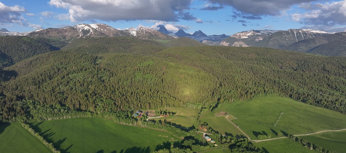 HallandHall's tweet photo. Minutes from Grand Targhee Ski Area, this end-of-road 120± acre ranch adjoins USFS, offers creeks, big views from its tasteful owner’s home, guest house and extensive barns
https://t.co/W54e62oyus https://t.co/gQ1iClHO98